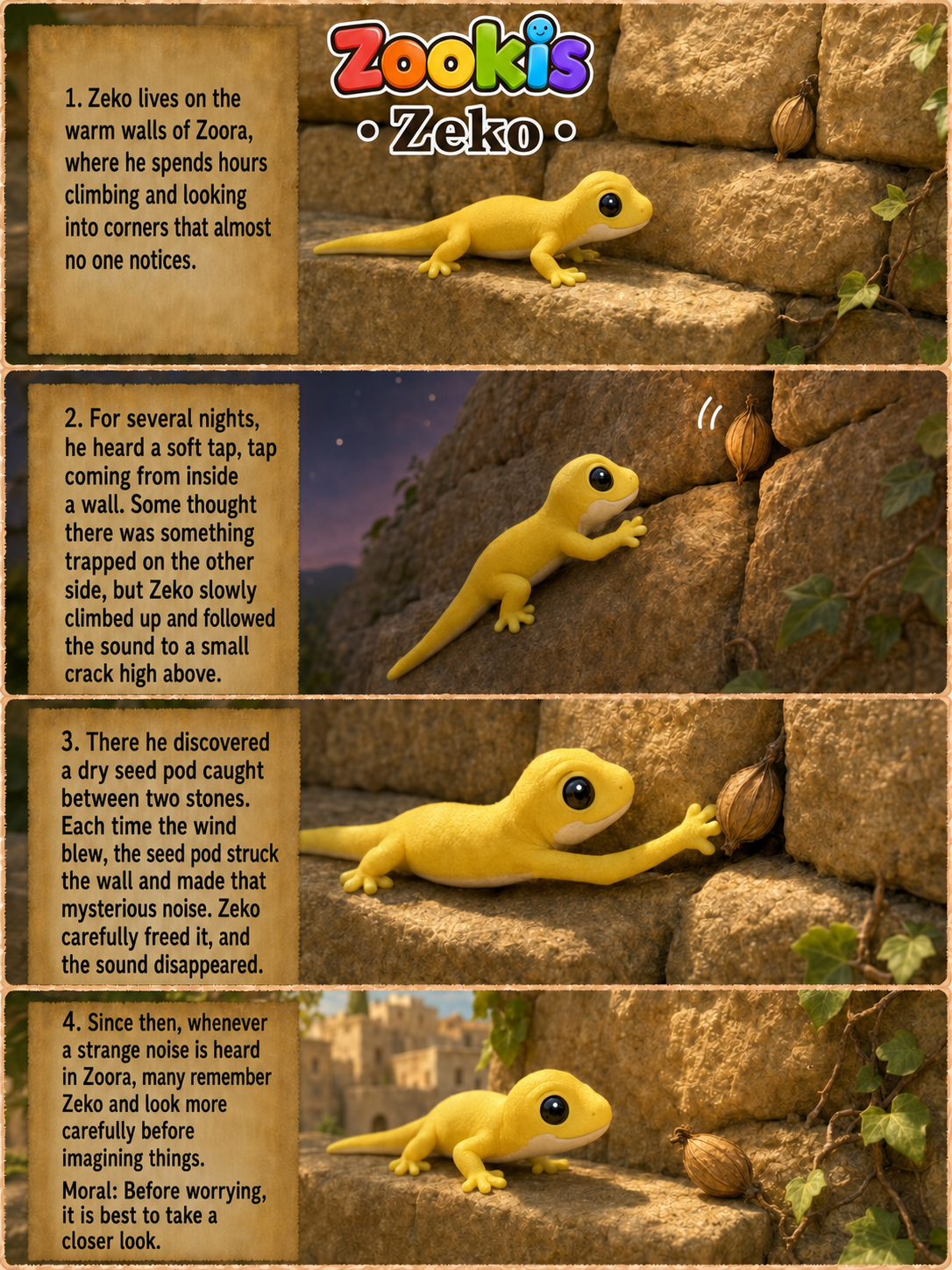 Zeko, an Adorable 3D Printed Gecko with personality to spare
