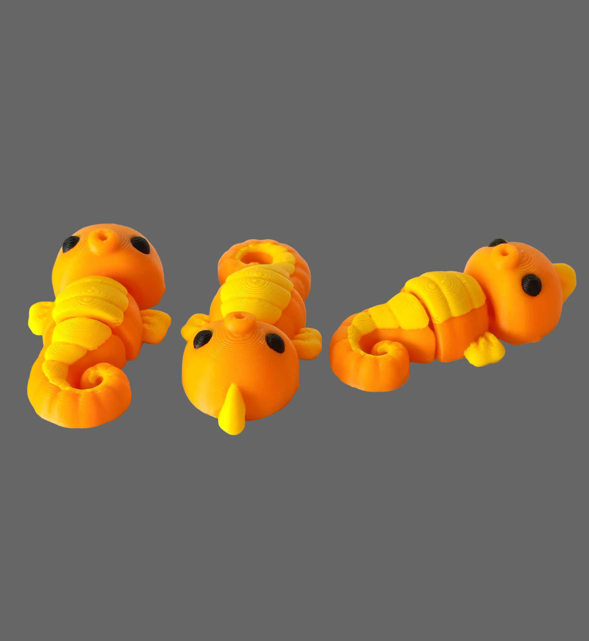 Burbu, an Adorable 3D Printed Seahorse with personality to spare