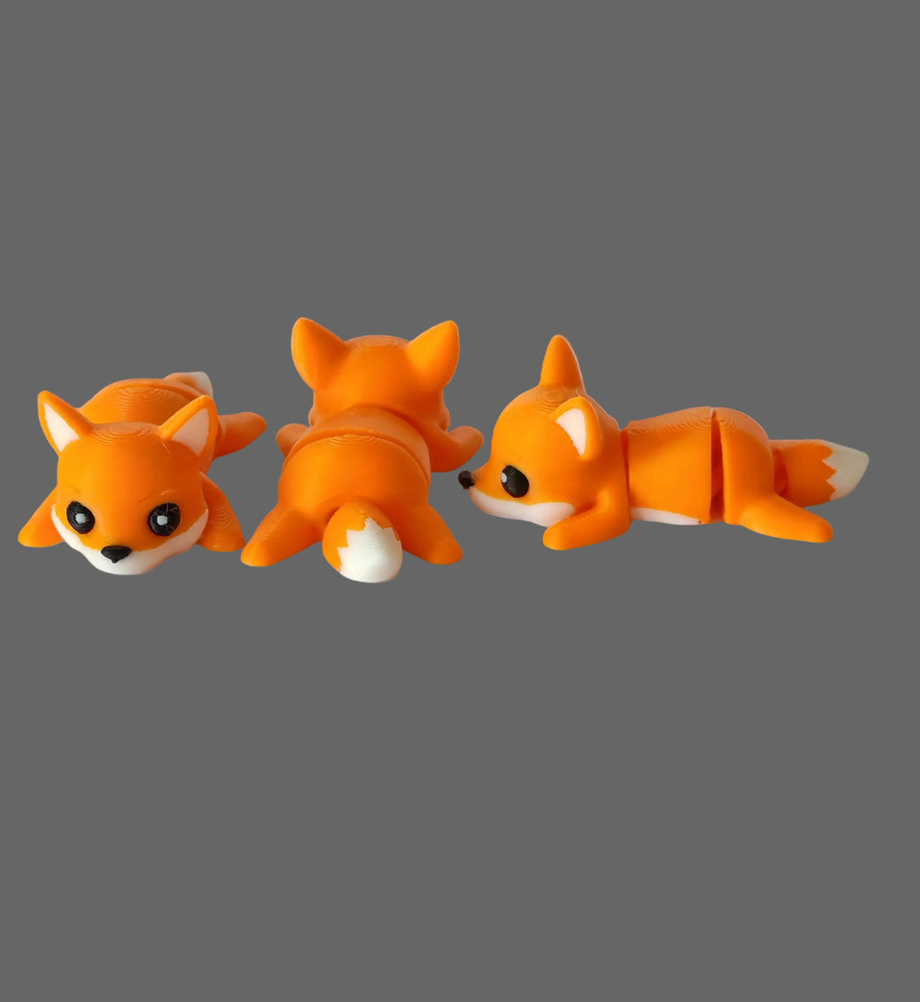 Fenn, an Adorable 3D Printed Fox with personality to spare
