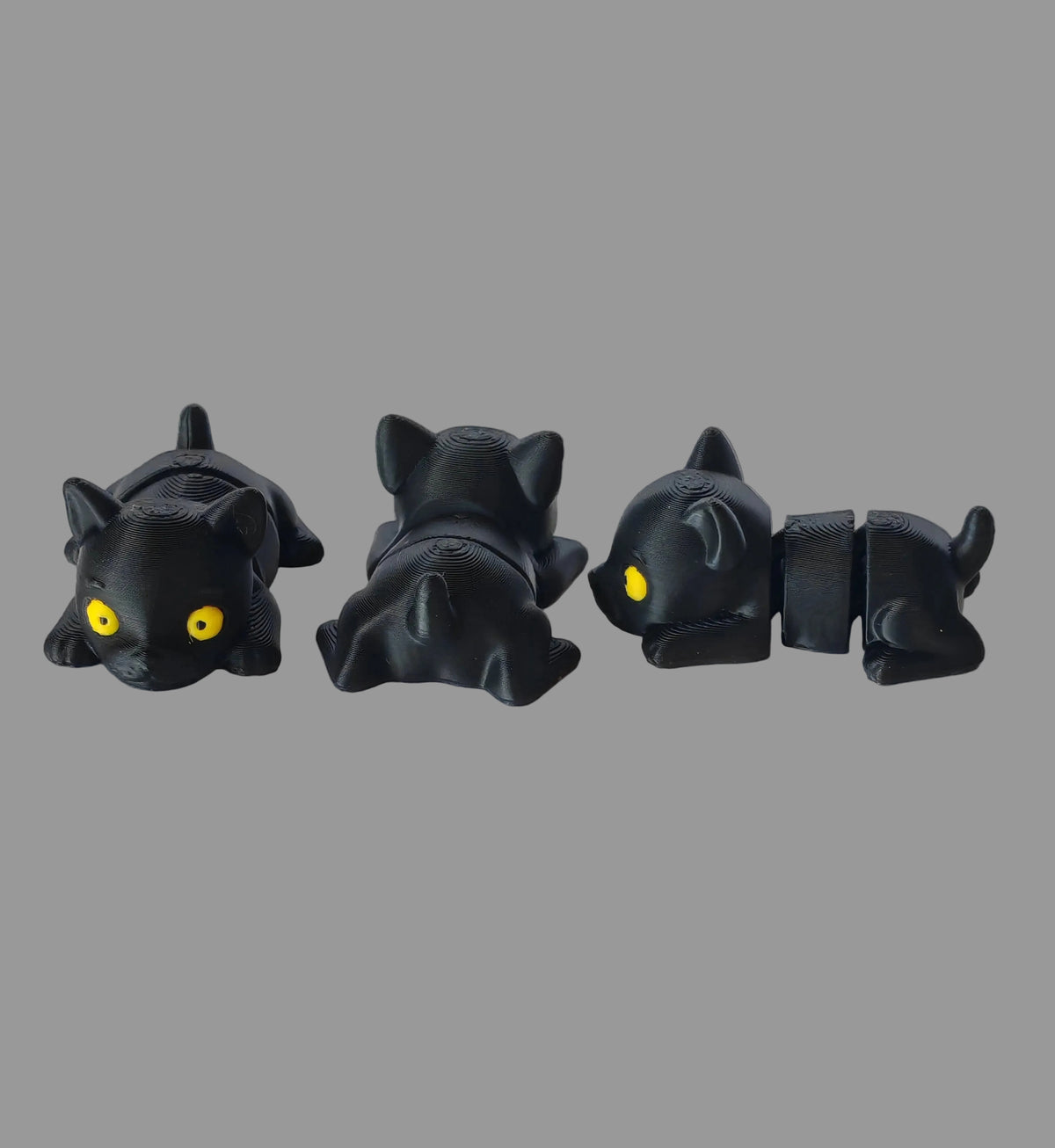 Sable, an Adorable 3D Printed Black Panther with personality to spare