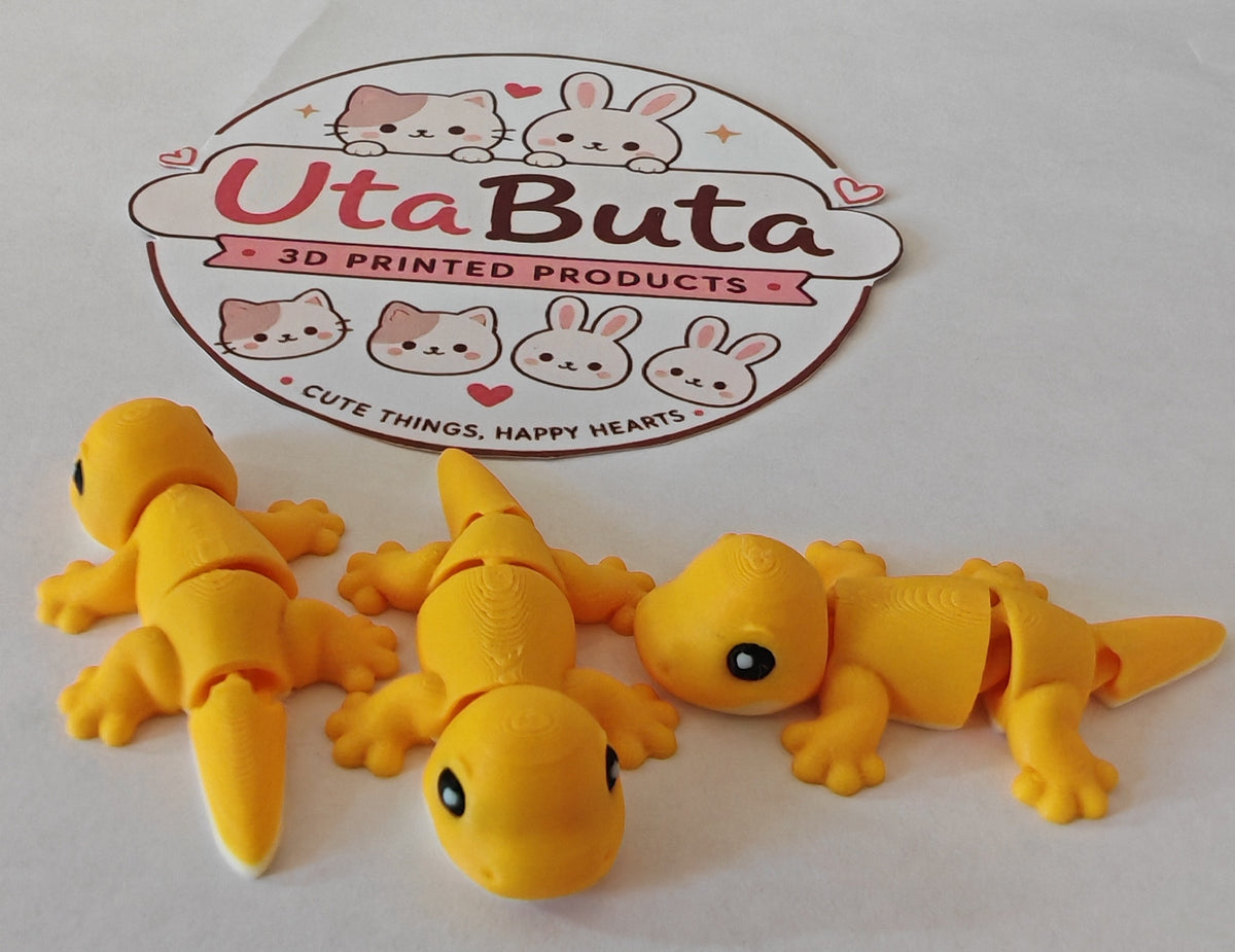 Zeko, an Adorable 3D Printed Gecko with personality to spare
