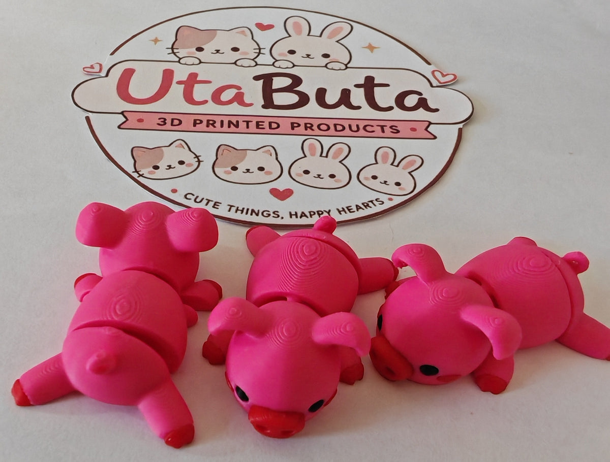 Pinki, an Adorable 3D Printed Pig with personality to spare