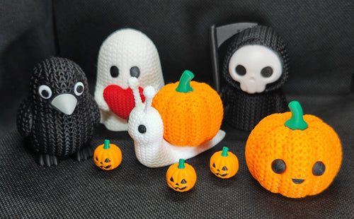 3D Halloween Cute Decoration Set