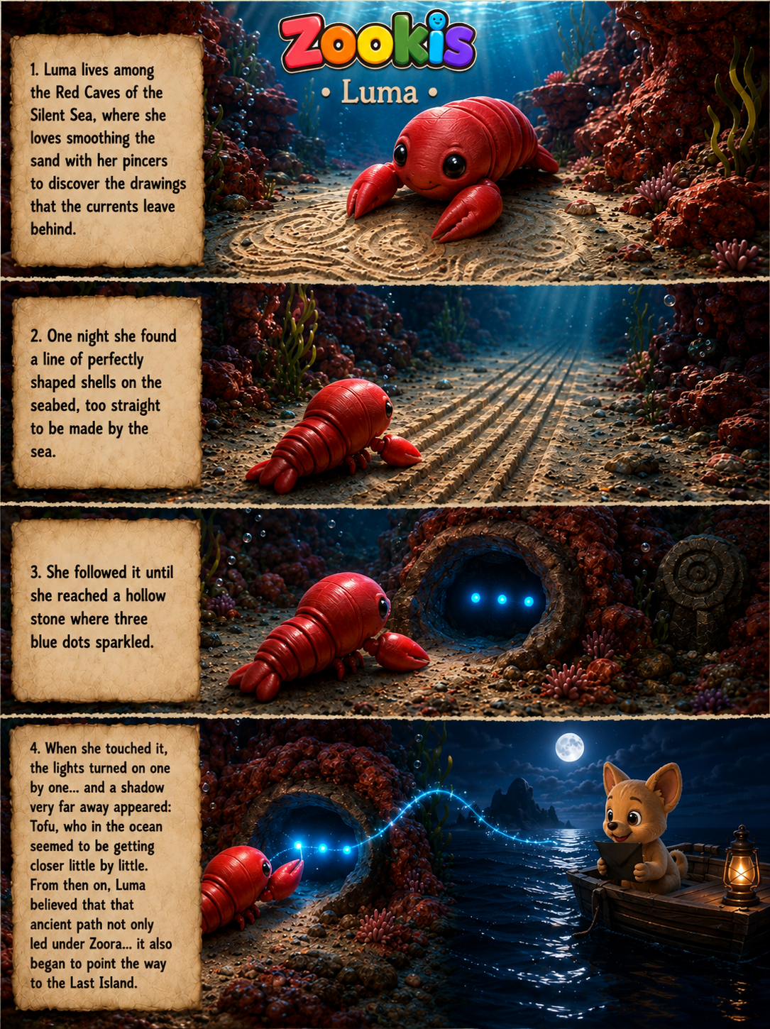 Luma, an Adorable 3D Printed Lobster with personality to spare