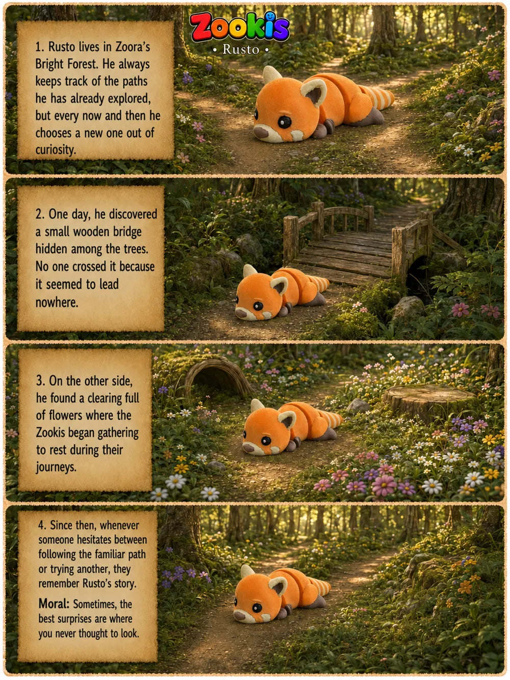 Rusto, an Adorable 3D Printed Red Panda with personality to spare